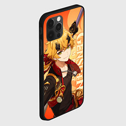 Чехол для iPhone 12 Pro Max Genshin Impact, Тома, цвет: 3D-черный — фото 2