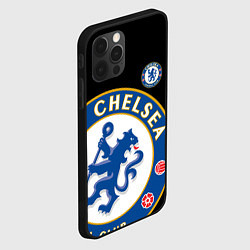 Чехол для iPhone 12 Pro Max ЧЕЛСИ CHELSEA BIG LOGO, цвет: 3D-черный — фото 2