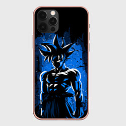 Чехол для iPhone 12 Pro Max ГОКУ, GOKU, цвет: 3D-светло-розовый