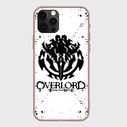 Чехол для iPhone 12 Pro Max OVERLORD паттерн, цвет: 3D-светло-розовый