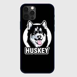 Чехол iPhone 12 Pro Max Собака Хаски Husky