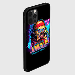 Чехол для iPhone 12 Pro Max Predator in the jungle, цвет: 3D-черный — фото 2