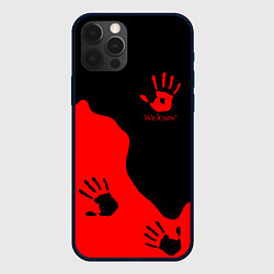 Чехол для iPhone 12 Pro Max WE KNOW RED LOGO, цвет: 3D-черный