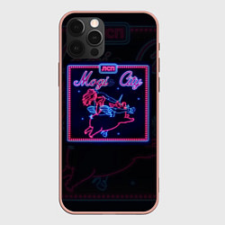 Чехол для iPhone 12 Pro Max Magic City Альбом ЛСП, цвет: 3D-светло-розовый