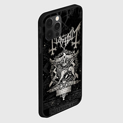 Чехол для iPhone 12 Pro Max MAYHEM - A Season In Blasphemy, цвет: 3D-черный — фото 2