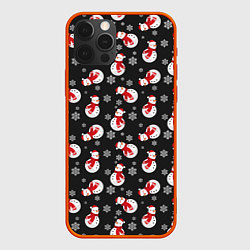 Чехол iPhone 12 Pro Max Snowmen