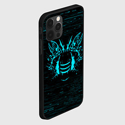 Чехол для iPhone 12 Pro Max DEAD SPACE АЙЗЕК КЛАРК НЕОН МЁРТВЫЙ КОСМОС, цвет: 3D-черный — фото 2