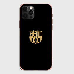 Чехол для iPhone 12 Pro Max Golden Barca, цвет: 3D-светло-розовый