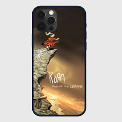 Чехол для iPhone 12 Pro Max Follow the Leader - Korn, цвет: 3D-черный