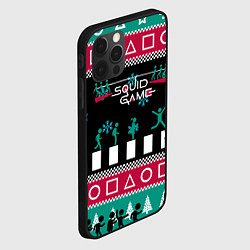 Чехол для iPhone 12 Pro Max Свитер Кальмара, цвет: 3D-черный — фото 2