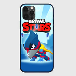 Чехол для iPhone 12 Pro Max Captain Crow - Brawl Stars, цвет: 3D-черный