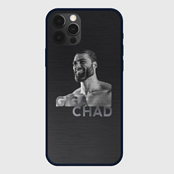 Чехол для iPhone 12 Pro Max Giga Chad, цвет: 3D-черный