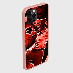 Чехол для iPhone 12 Pro Max Chainsaw Man, Дэнджи, цвет: 3D-светло-розовый — фото 2