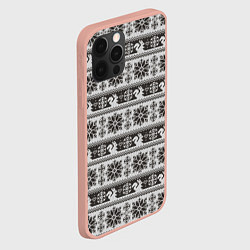Чехол для iPhone 12 Pro Max Squirrel Pattern, цвет: 3D-светло-розовый — фото 2