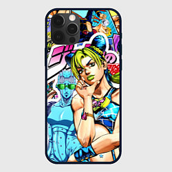 Чехол для iPhone 12 Pro Max JoJos Bizarre Adventure - Джолин Кудзё, цвет: 3D-черный