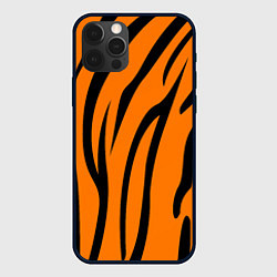 Чехол iPhone 12 Pro Max Текстура тиграtiger