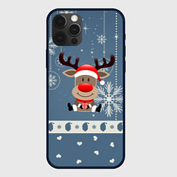 Чехол iPhone 12 Pro Max New Years Deer