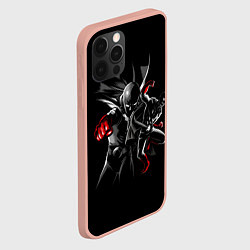 Чехол для iPhone 12 Pro Max One Punch Man Saitama, цвет: 3D-светло-розовый — фото 2