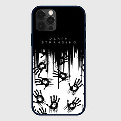 Чехол для iPhone 12 Pro Max Death Stranding Отпечаток ладони, цвет: 3D-черный
