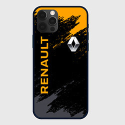Чехол iPhone 12 Pro Max RENAULT БРЫЗГИ КРАСОК РЕНО