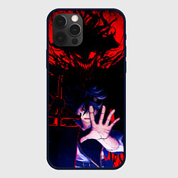 Чехол для iPhone 12 Pro Max Аста и его черный демон Черный клевер, цвет: 3D-черный
