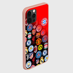 Чехол для iPhone 12 Pro Max BAYERN MUNCHEN BEST FC SPORT, цвет: 3D-светло-розовый — фото 2