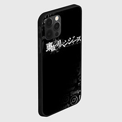 Чехол для iPhone 12 Pro Max ТОКИЙСКИЕ МСТИТЕЛИ ЛОГО TOKYO REVENGERS, цвет: 3D-черный — фото 2