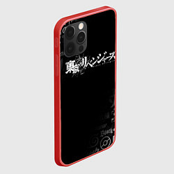 Чехол для iPhone 12 Pro Max ТОКИЙСКИЕ МСТИТЕЛИ ЛОГО TOKYO REVENGERS, цвет: 3D-красный — фото 2