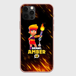 Чехол iPhone 12 Pro Max Brawl Stars - Amber