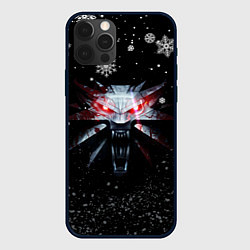 Чехол iPhone 12 Pro Max ВЕДЬМАК НОВОГОДНИЙ THE WITCHER WINTER