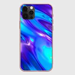 Чехол для iPhone 12 Pro Max Neon Holographic, цвет: 3D-светло-розовый