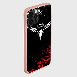 Чехол для iPhone 12 Pro Max WALHALLA TEAM LOGOBOMBING TOKYO REVENGERS, цвет: 3D-светло-розовый — фото 2