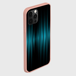 Чехол для iPhone 12 Pro Max Неоновые флуктуации, цвет: 3D-светло-розовый — фото 2