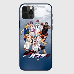 Чехол для iPhone 12 Pro Max Kuroko no Basket Баскетбол Куроко, цвет: 3D-черный