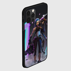 Чехол для iPhone 12 Pro Max ARCANE JINX League Of Legends, цвет: 3D-черный — фото 2