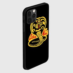 Чехол для iPhone 12 Pro Max Cobra Kai - Кобра Кай, цвет: 3D-черный — фото 2