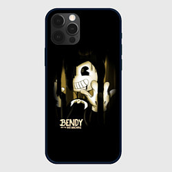 Чехол iPhone 12 Pro Max Bendy And The Ink Machine подтеки