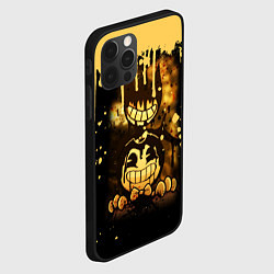 Чехол для iPhone 12 Pro Max Bendy And The Ink Machine Игра Бенди, цвет: 3D-черный — фото 2