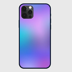 Чехол для iPhone 12 Pro Max Радужное Размытие, цвет: 3D-черный