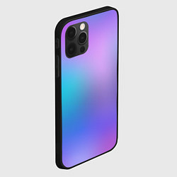 Чехол для iPhone 12 Pro Max Радужное Размытие, цвет: 3D-черный — фото 2