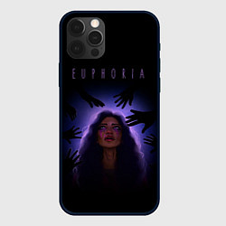 Чехол для iPhone 12 Pro Max Euphoria Rue, цвет: 3D-черный
