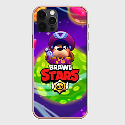 Чехол для iPhone 12 Pro Max Brawlstars Генерал Гавс, цвет: 3D-светло-розовый