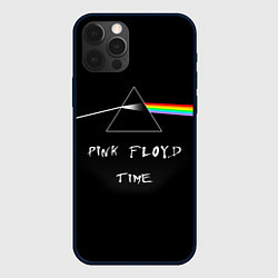 Чехол для iPhone 12 Pro Max PINK FLOYD TIME ПИНК ФЛОЙД ЛОГОТИП, цвет: 3D-черный