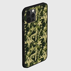 Чехол для iPhone 12 Pro Max Star camouflage, цвет: 3D-черный — фото 2