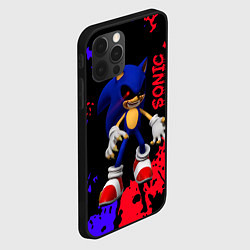 Чехол для iPhone 12 Pro Max Соник екзе Sonic exe, цвет: 3D-черный — фото 2