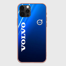 Чехол для iPhone 12 Pro Max Volvo Sport Auto, цвет: 3D-светло-розовый