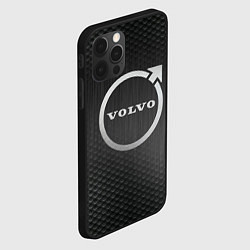 Чехол для iPhone 12 Pro Max Volvo бренд, цвет: 3D-черный — фото 2
