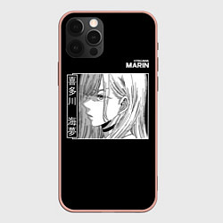 Чехол для iPhone 12 Pro Max Marin Kitagawa - Марин Китагава, цвет: 3D-светло-розовый