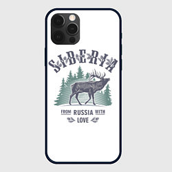 Чехол iPhone 12 Pro Max SIBERIA из России с Любовью