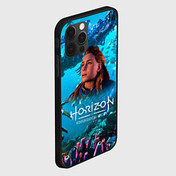 Чехол для iPhone 12 Pro Max Horizon Forbidden West Подводный мир, цвет: 3D-черный — фото 2